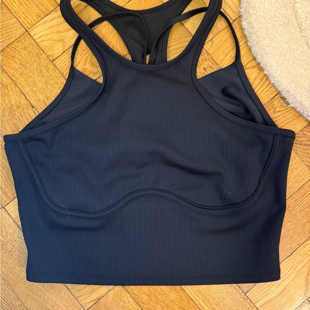 ALO Yoga Black Compression Sports Bra